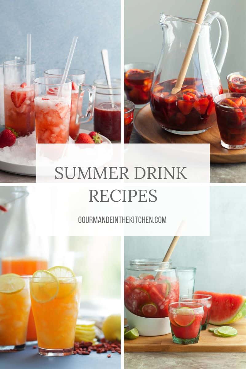 Summer Drink Recipes (Easy, Refreshing & Healthy Summer Drinks)
