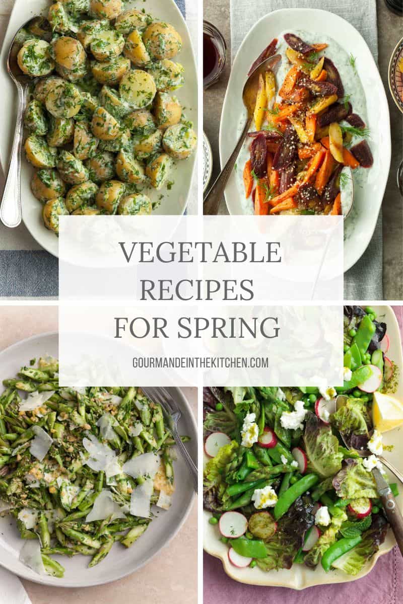 25+ fresh spring vegetable recipes including asparagus, peas, broccoli, radishes & more!