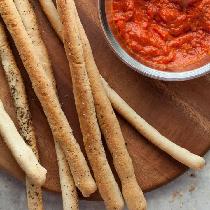 Gluten-Free Grissini (Italian Breadsticks)